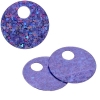Sequins Hologram 20mm 4mm Hole Round Lilac